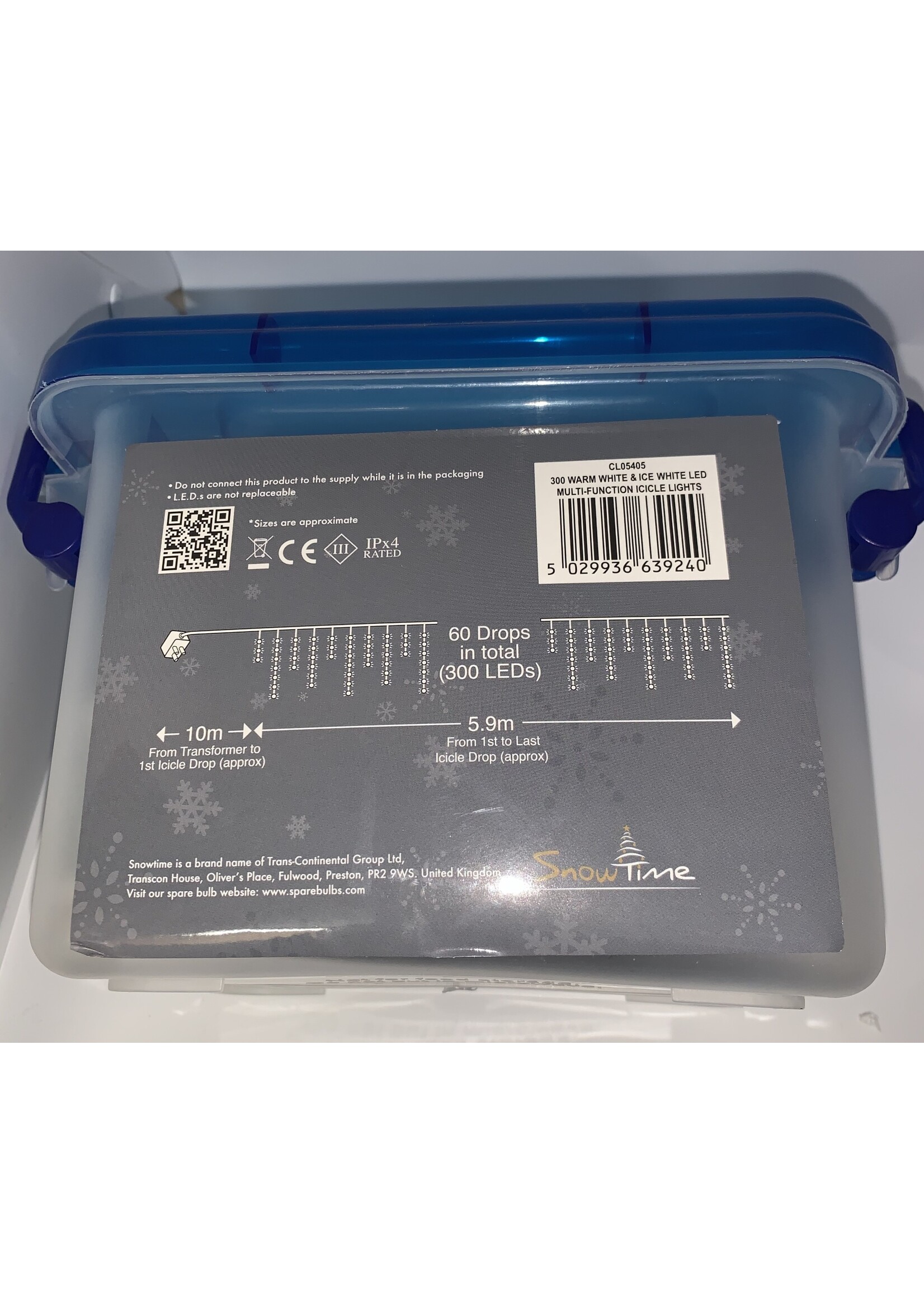 Snowtime Icicle lights multi function - indoor/outdoor