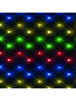 Snowtime Chasing Net Lights Multi Coloured