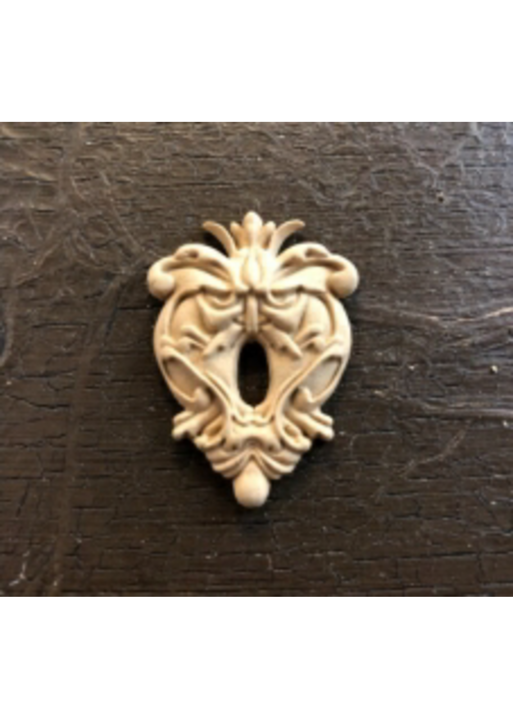 Woodubend No. 987 Decorative Keyhole 3 x 4cm