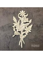 Woodubend No. 513 Floral bouquet  22.7 x 12.6cm