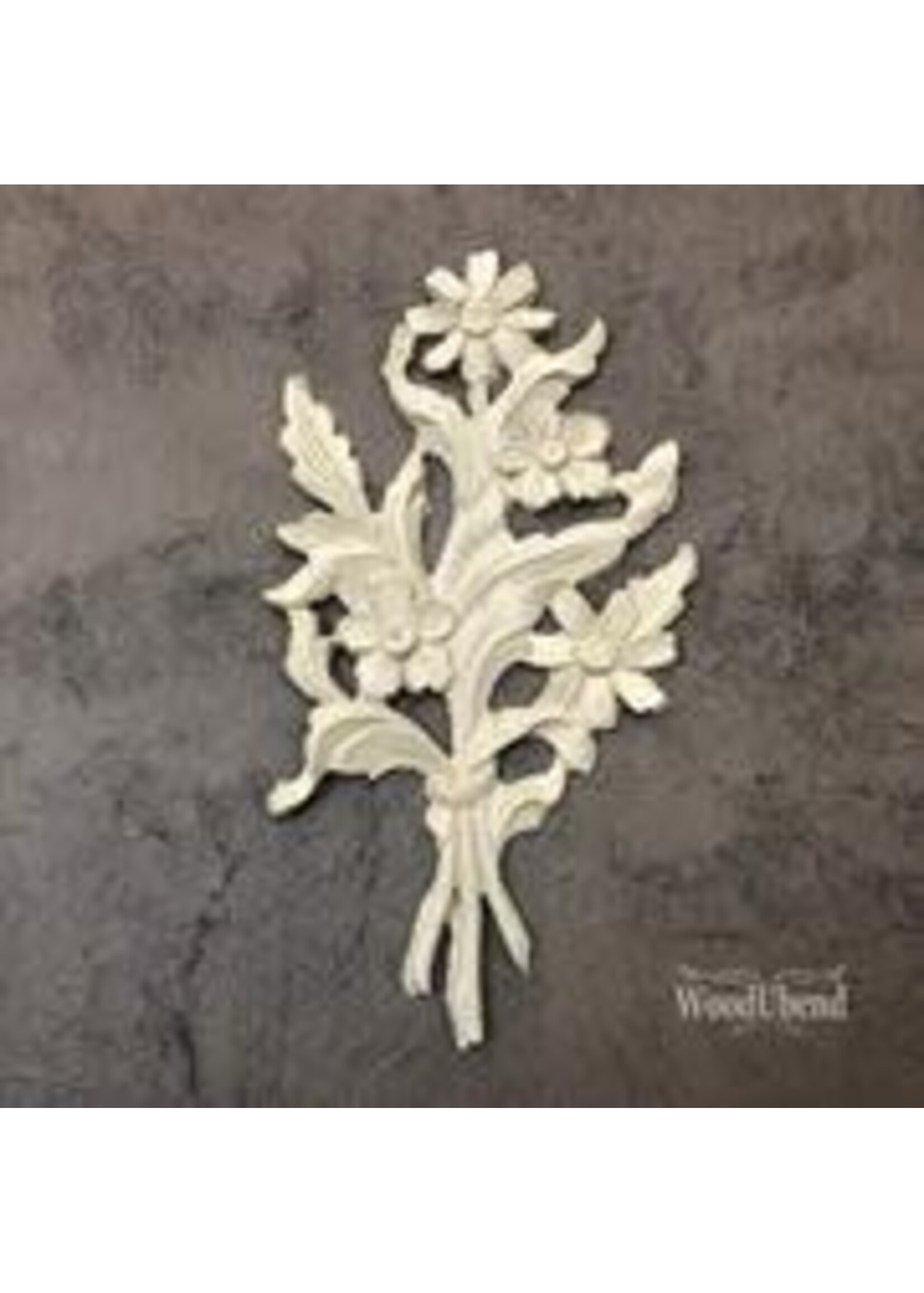 Woodubend No. 513 Floral bouquet  22.7 x 12.6cm