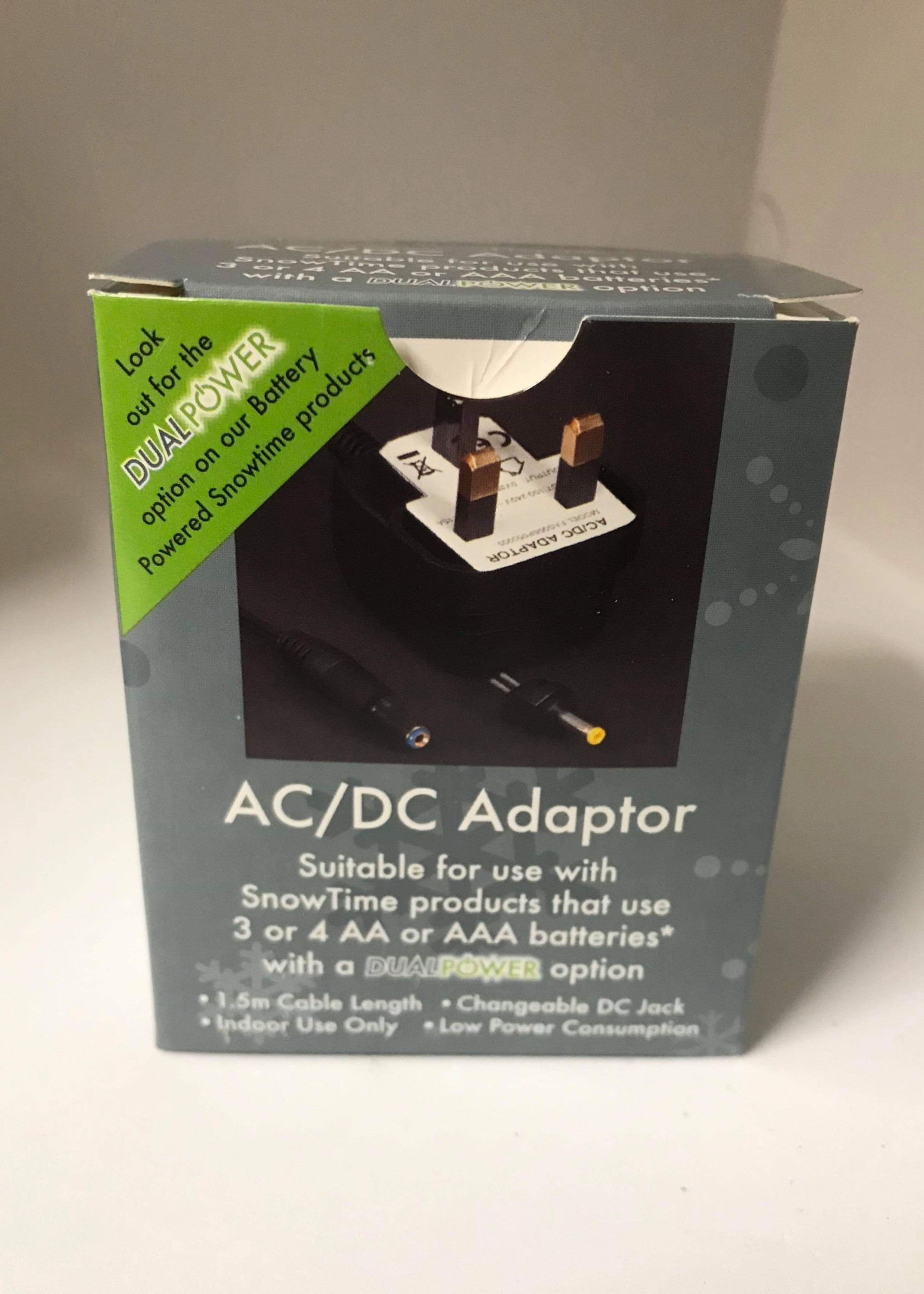 Snowtime AC/DC Adaptor Transformer - Plug and Cable