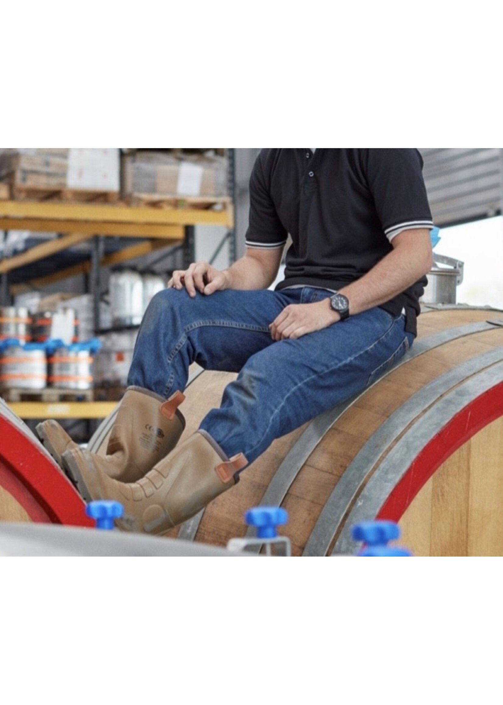 Dickies Jeans stonewashed denim workwear trousers/pants