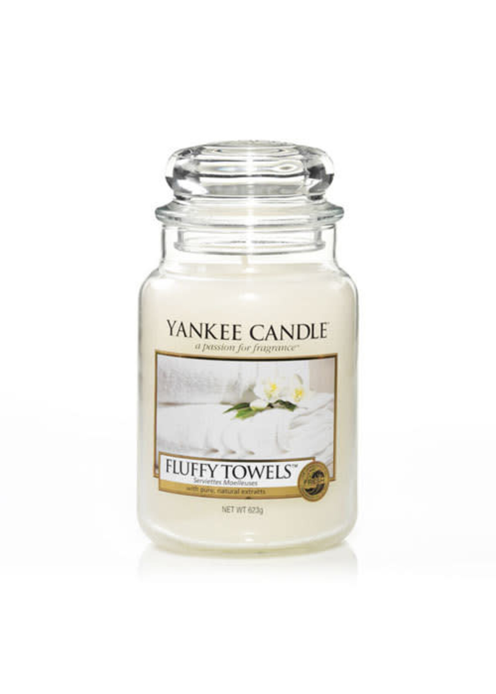 Yankee Yankee Fluffy Towels Candle Large Jar
