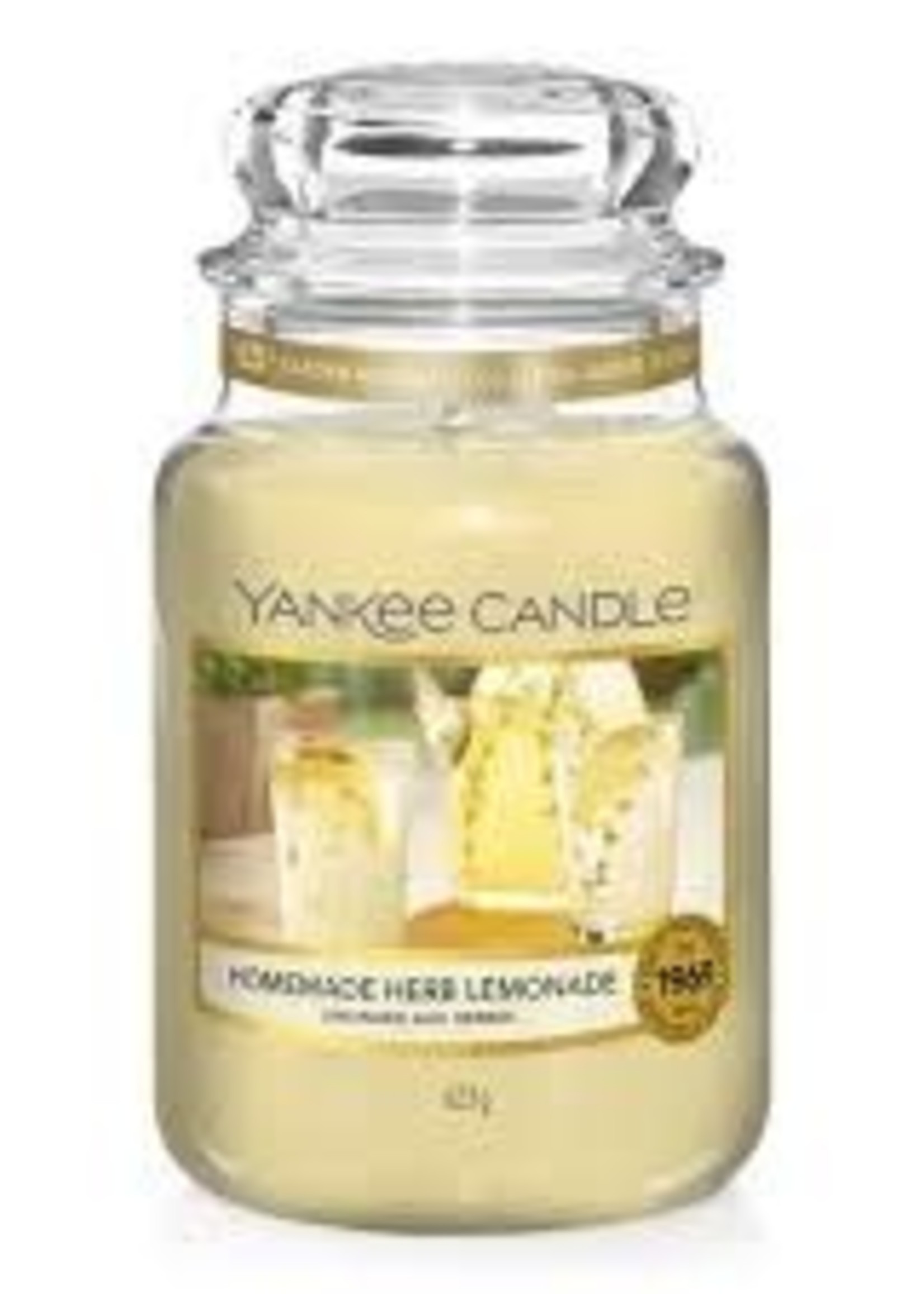 Yankee Homemade Herb Lemonade Large Jar Candle