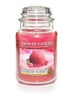 Yankee Roseberry Sorbet Large Jar Candle
