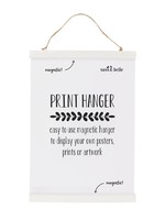 Sass & Belle Print Hanger Small White