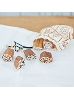 Paper High Wooden Blocks 6 pack