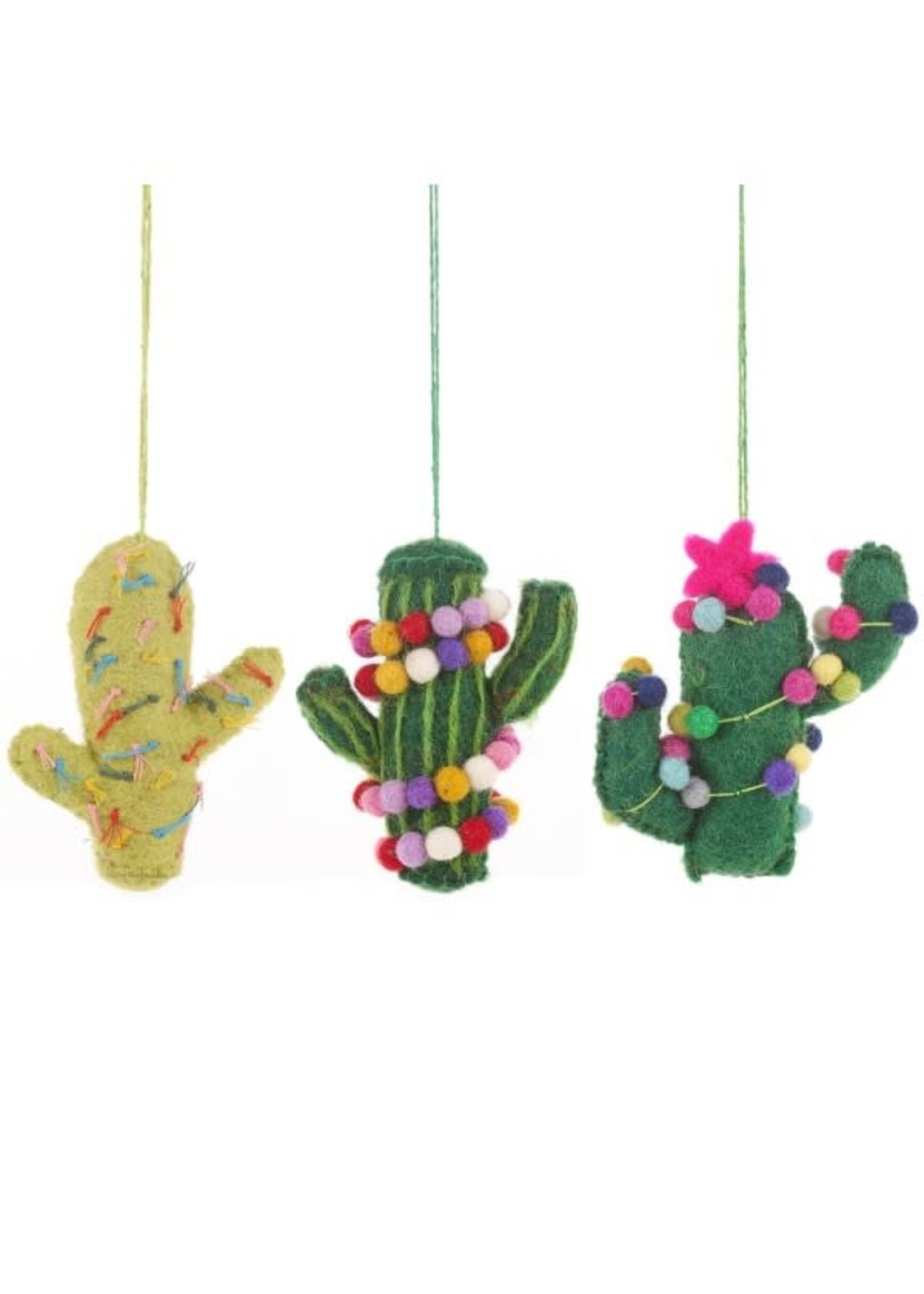 Felt So Good Hanging Felt Cactus