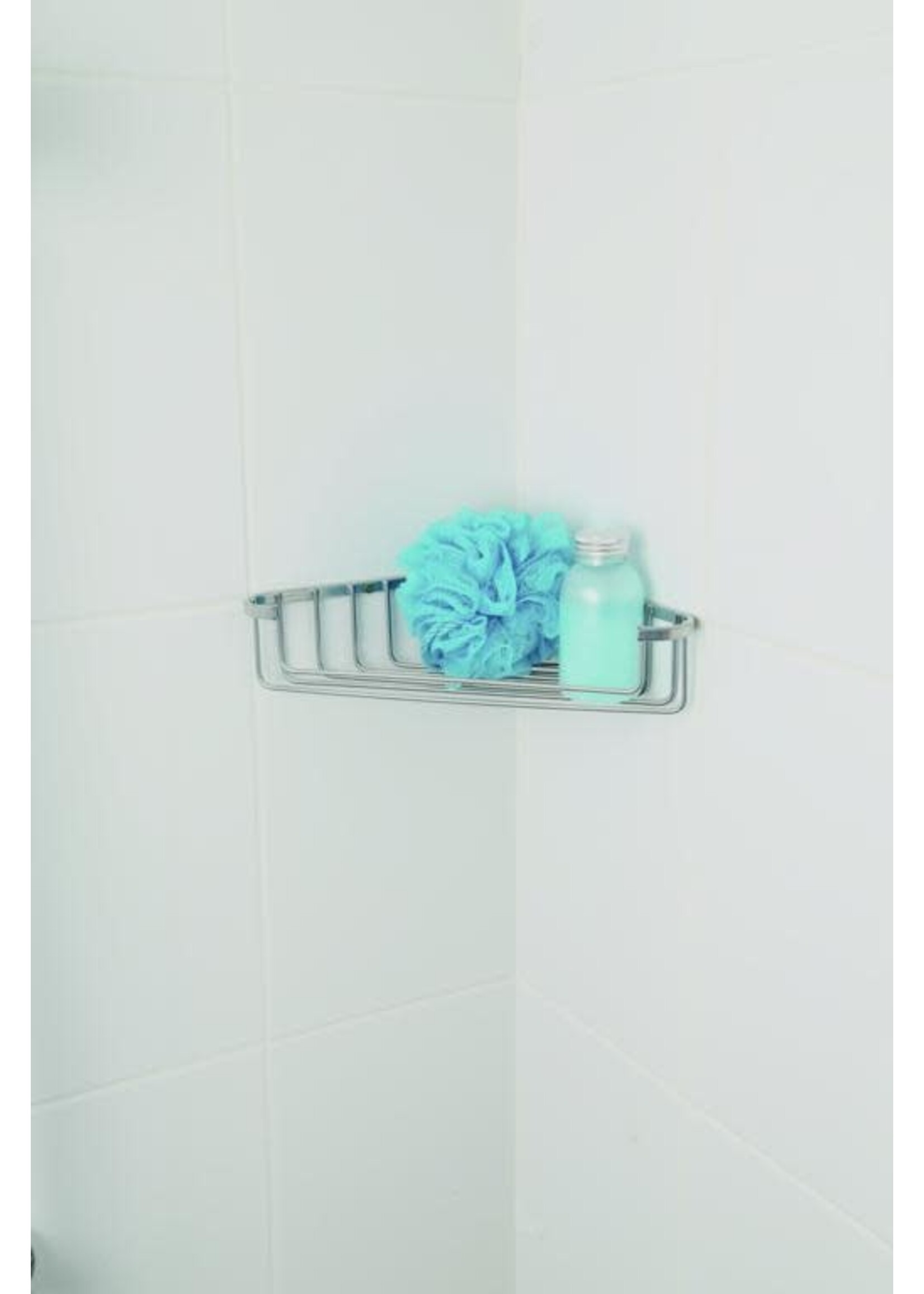 Croydex Croydex Corner Basket - Mild Steel