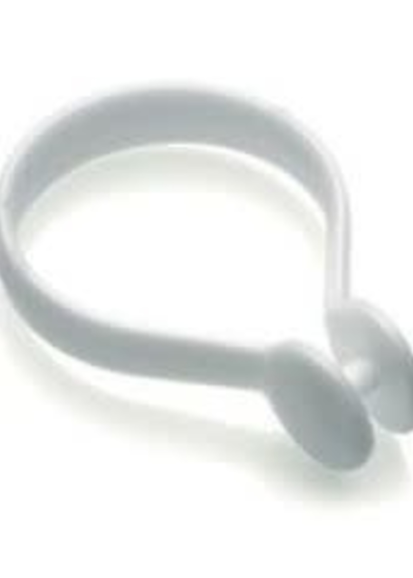 Croydex Croydex Shower Curtain Button Rings White 12 Pack