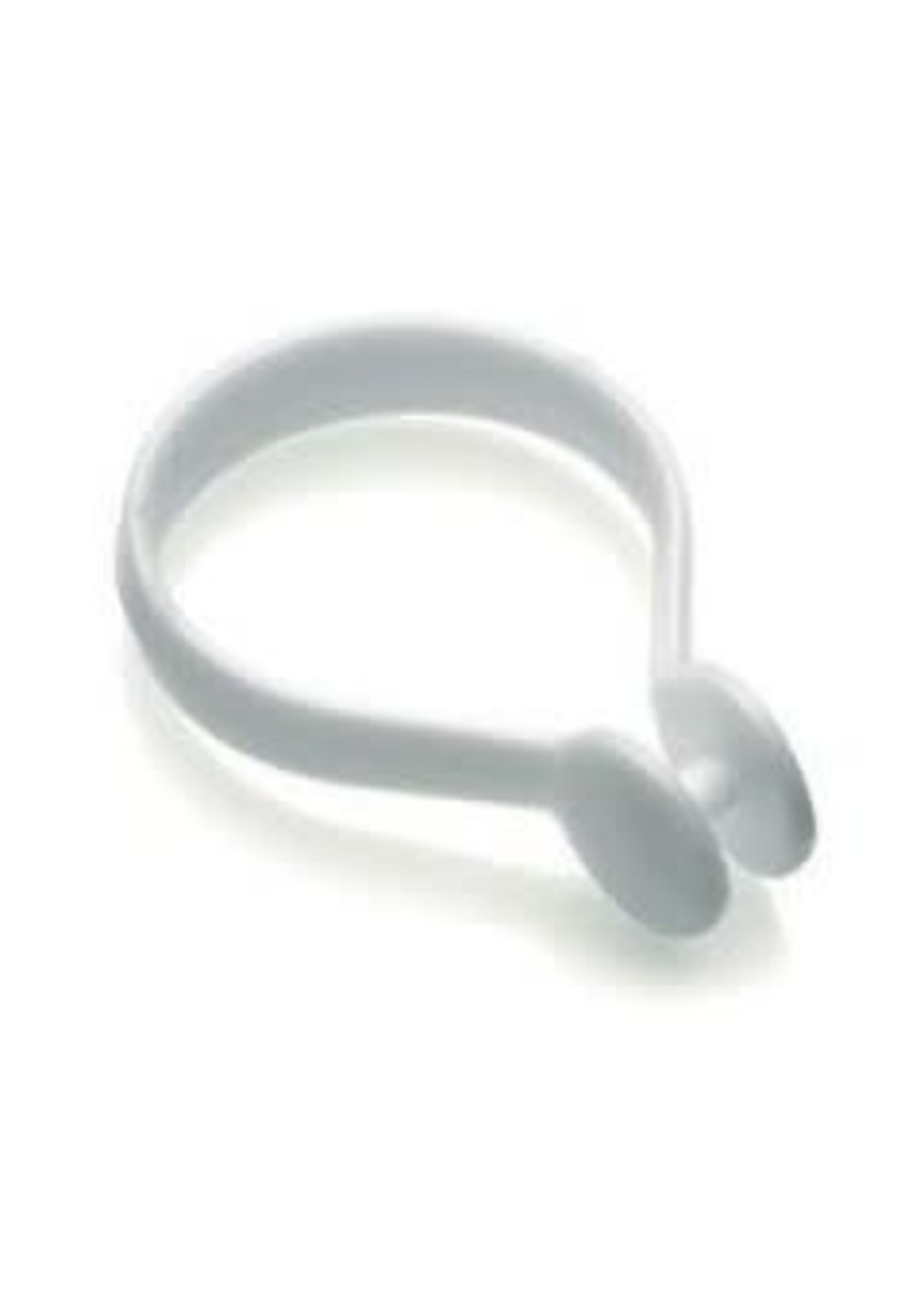 Croydex Croydex Shower Curtain Button Rings White 12 Pack