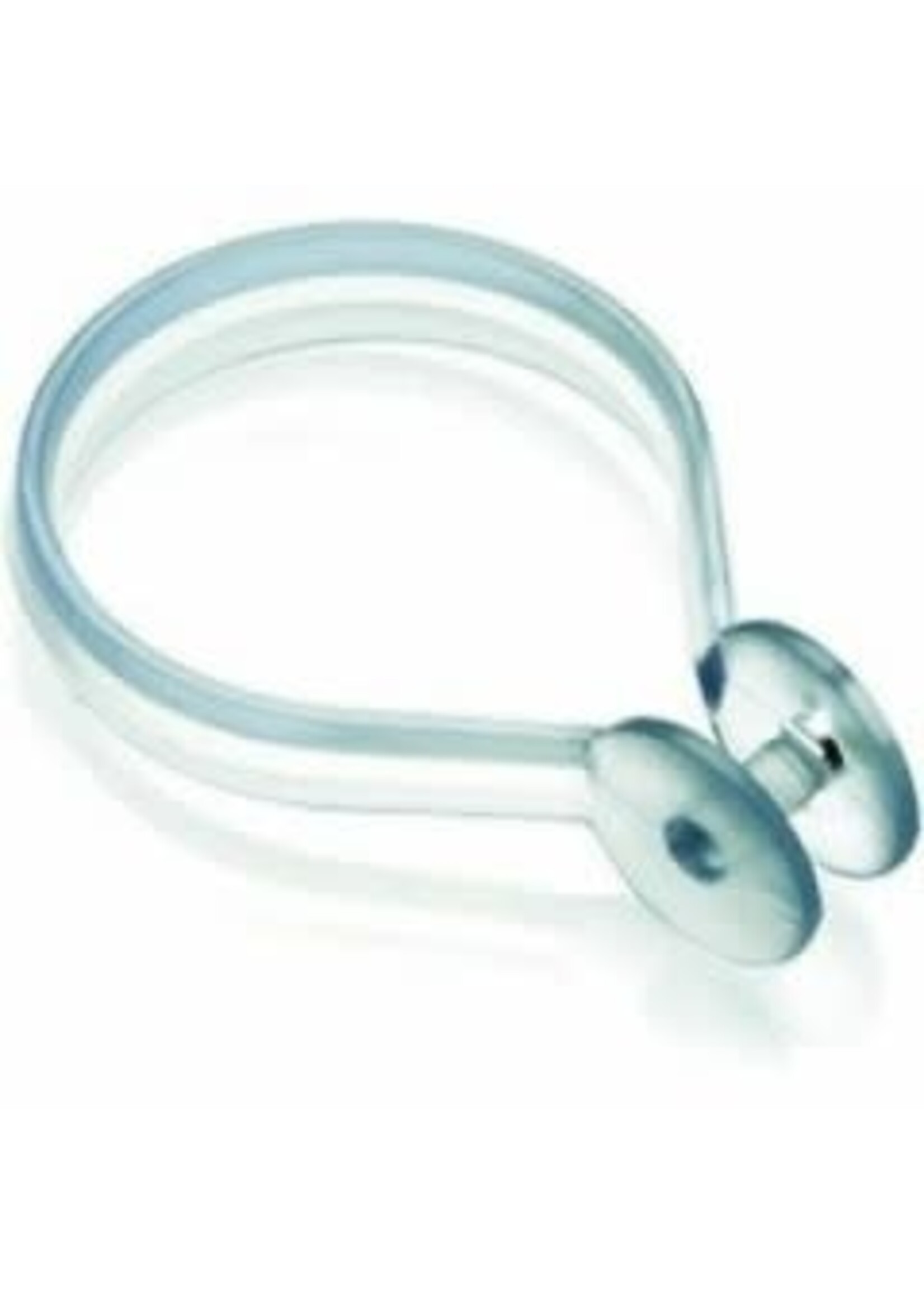 Croydex Croydex Shower Curtain Button Rings Clear 12 Pack