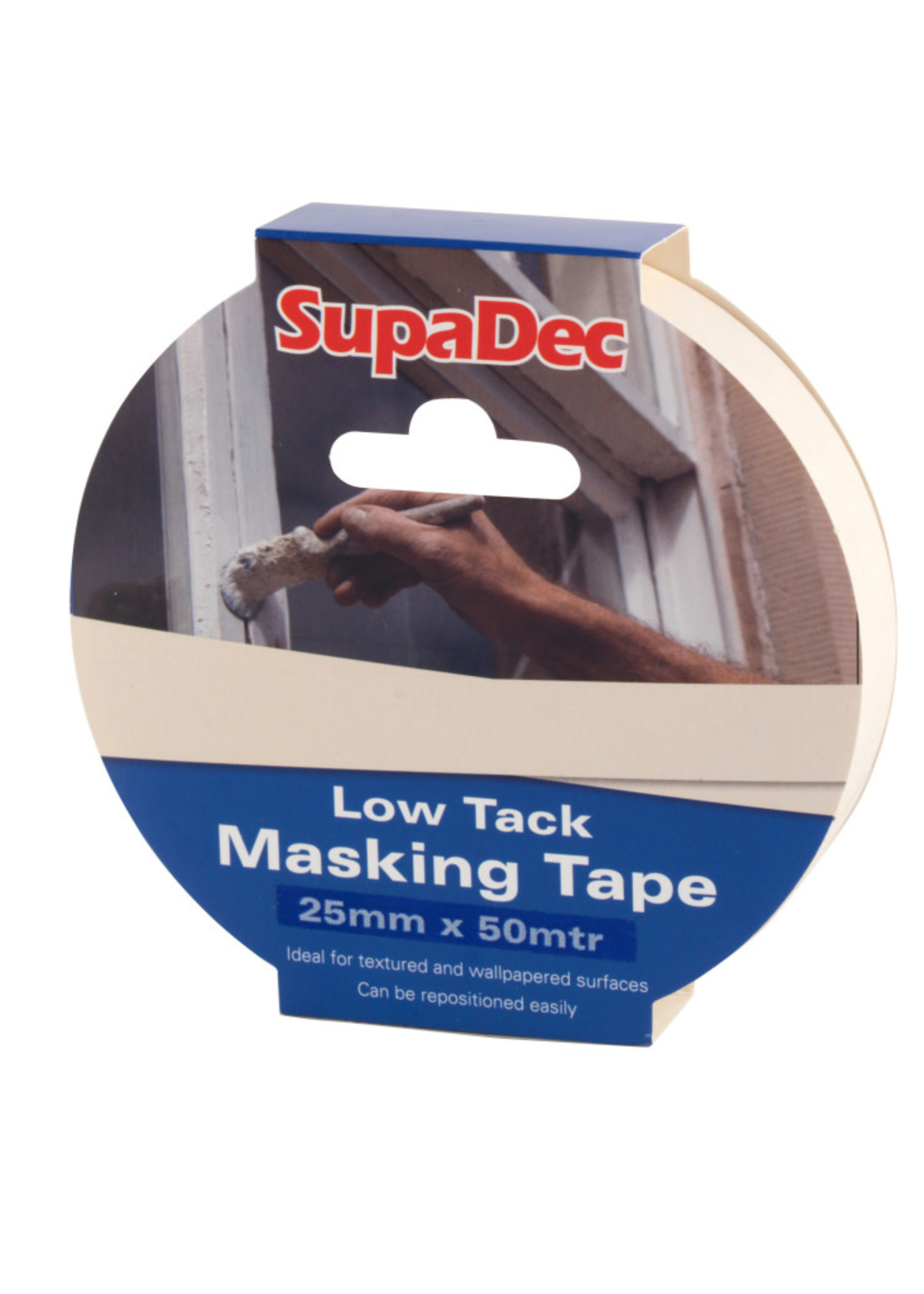 SupaDec Low Tack Masking Tape 50mm x 50m