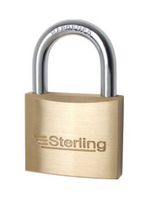 Sterling Burg Wachter 2x 30mm Brass Padlocks keyed alike