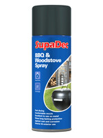 SupaDec SupaDec BBQ & Woodstove Spray Black 400ml