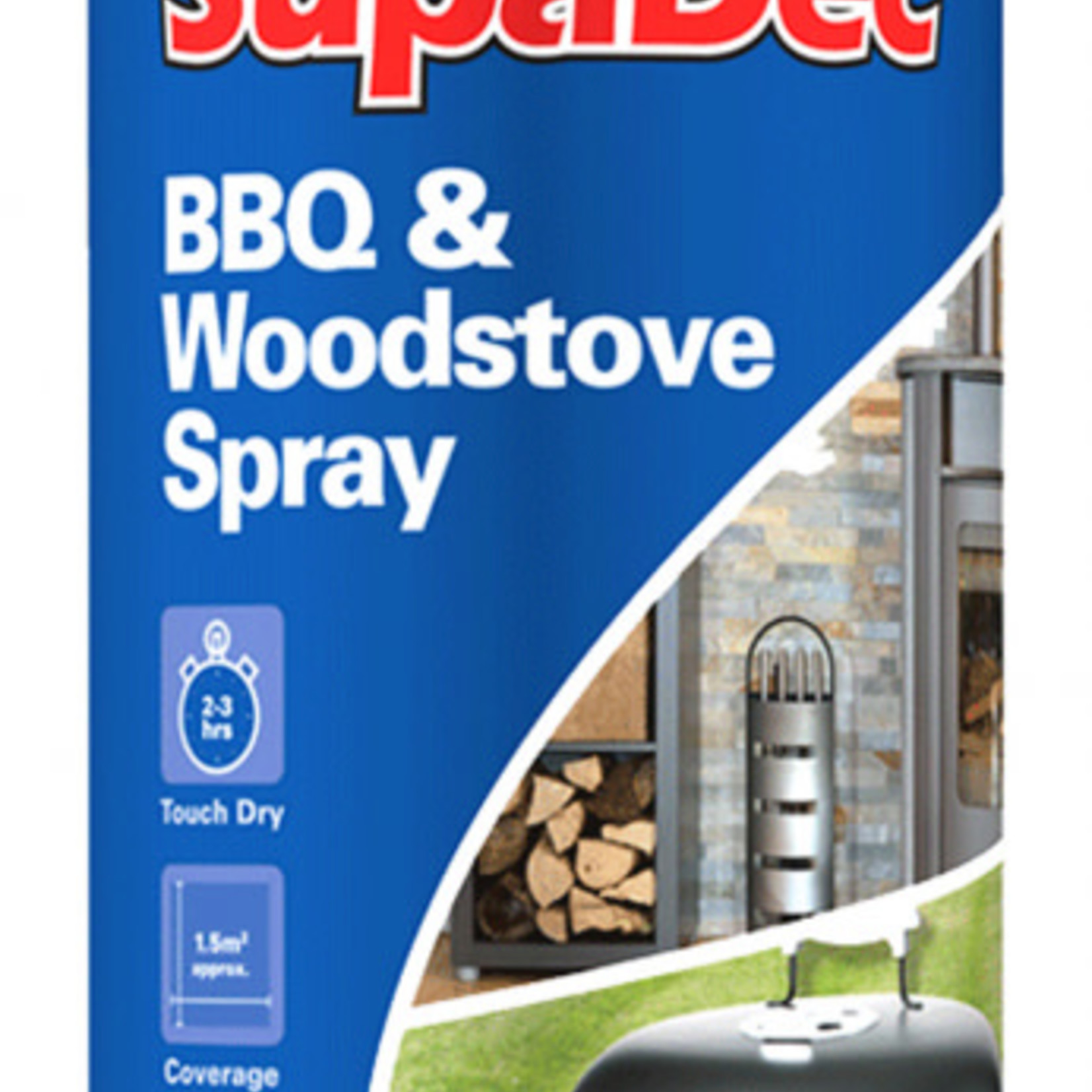 BBQ and woodstove spray paint Clock’s Home and Garden