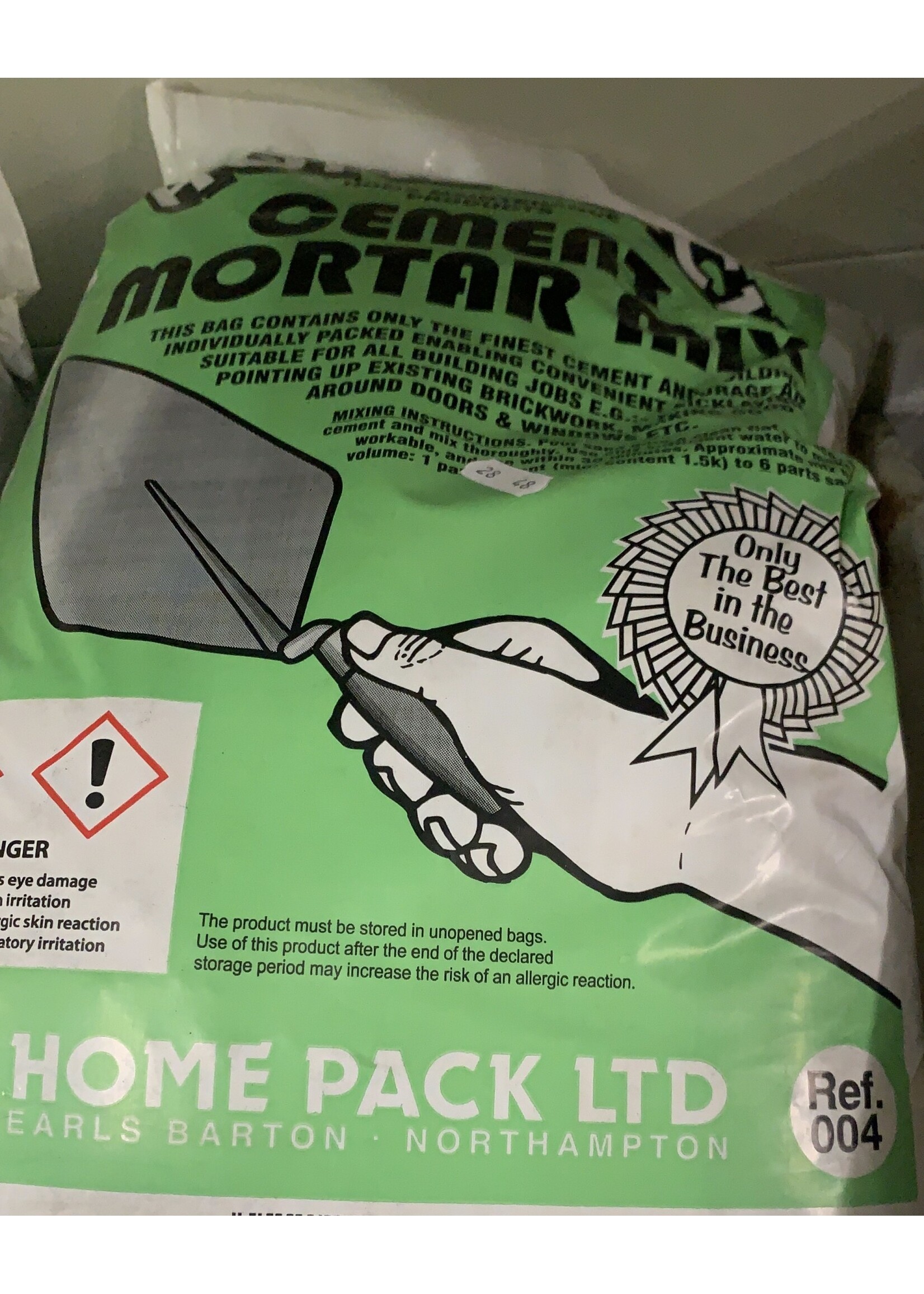 Homepack Ltd Home Pack Cement Mortar Mix 10Kg