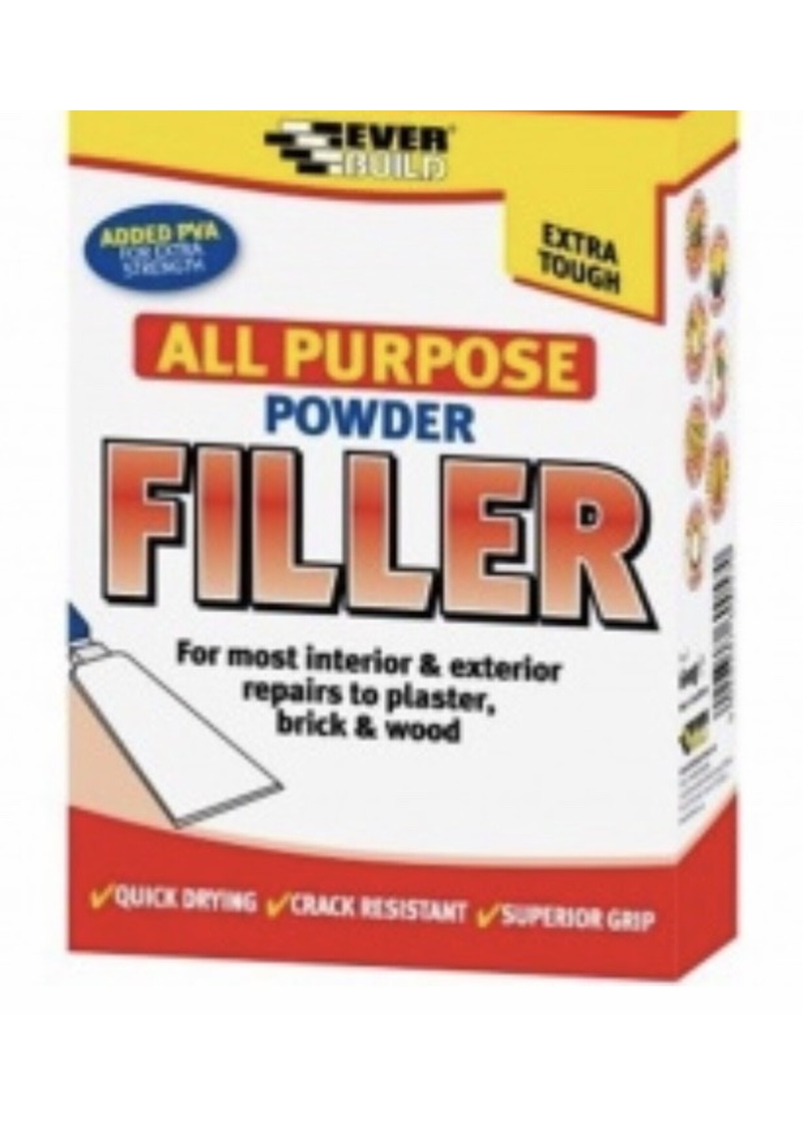 Everbuild Products Everbuild Powder Filler 450gm