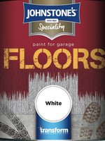 Johnstone's Garage Floor Paint Semi Gloss 750ml White