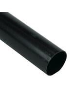 Polypipe Round Downpipe Black (Dia)68mm (L)3m