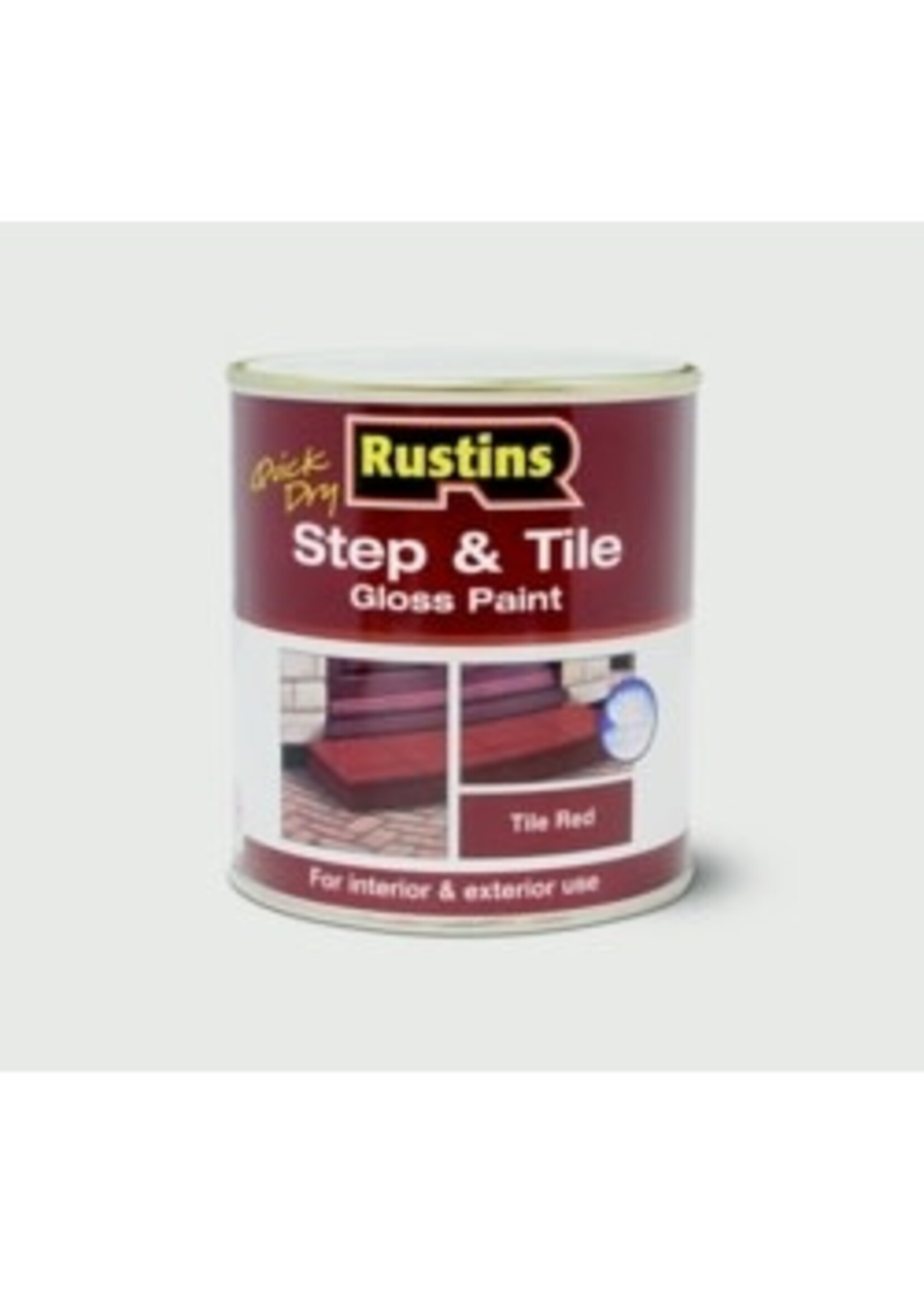 Rustins Rustins Quick Drying Step Tile Red 500ml