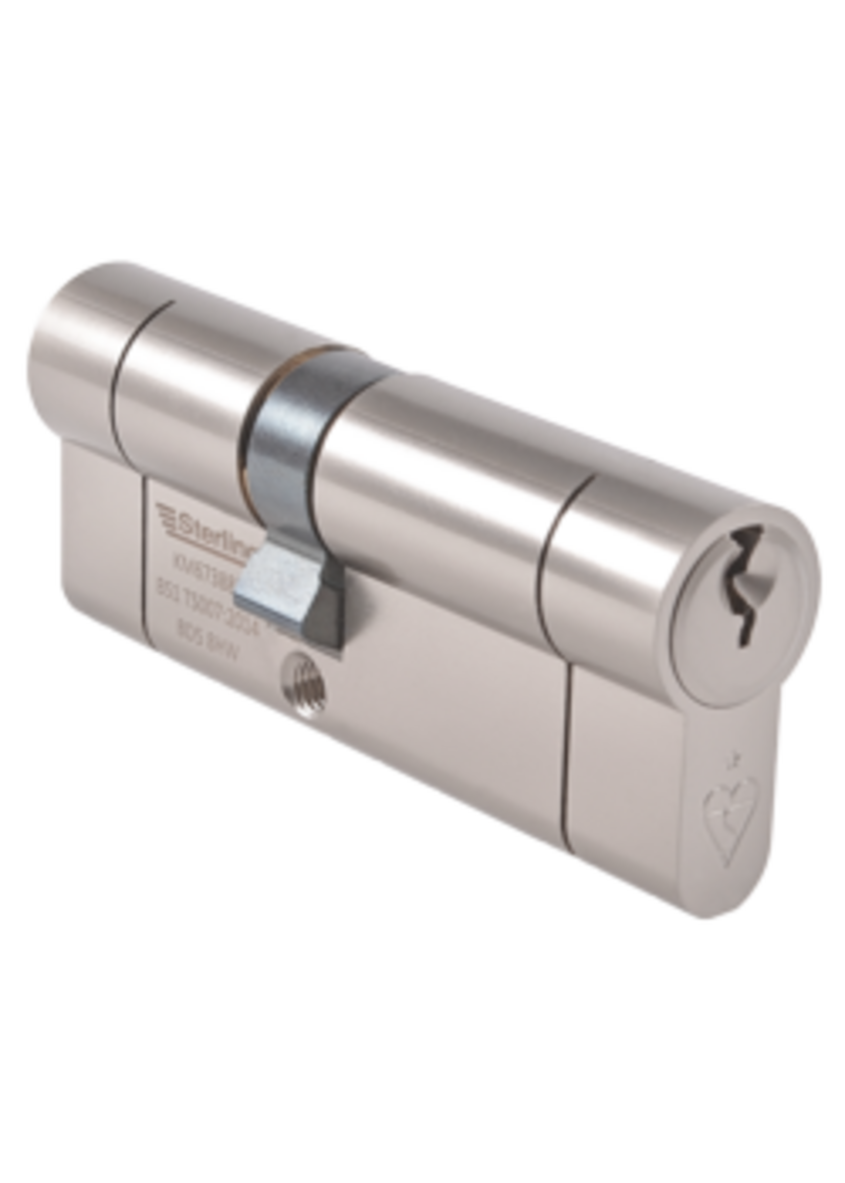 Squire Sterling 1* Euro Cylinder Lock 35mm x 35mm Nickel