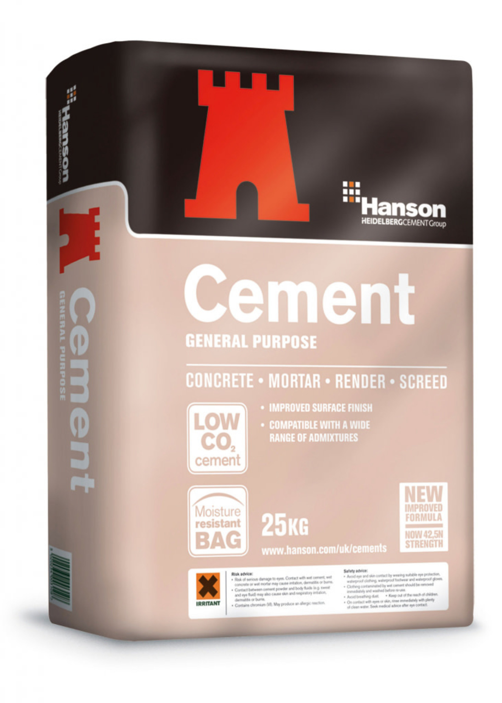 Hanson Hanson Portland Cement 25Kg