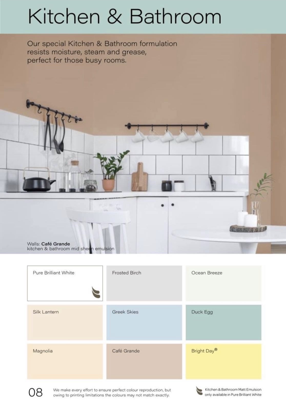 Coloured Emulsions Matt & Silk (Walls & Ceilings) Clock’s Home and Garden