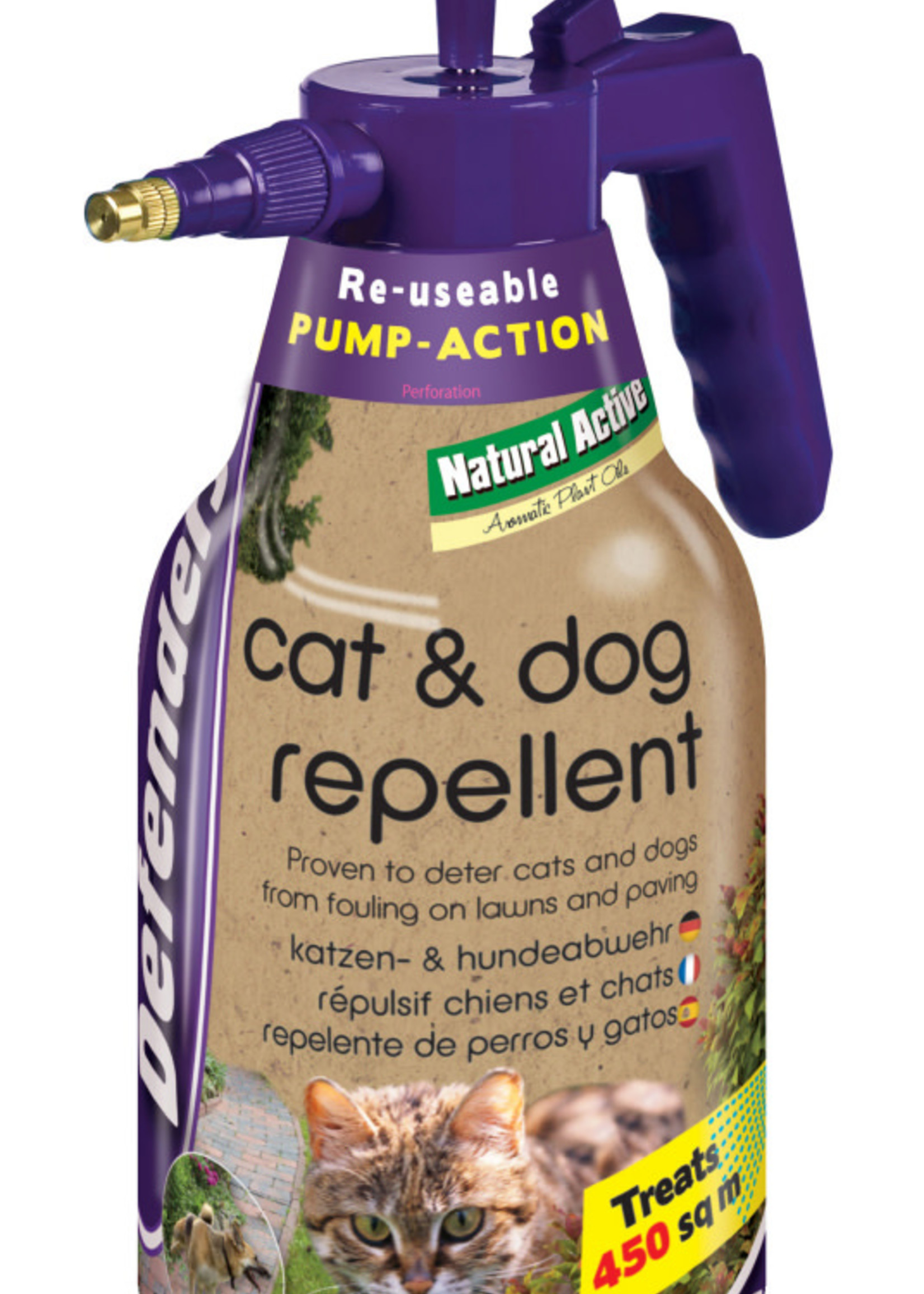 Defenders (STV) Cat and dog repellant 1.5L pump sprayer