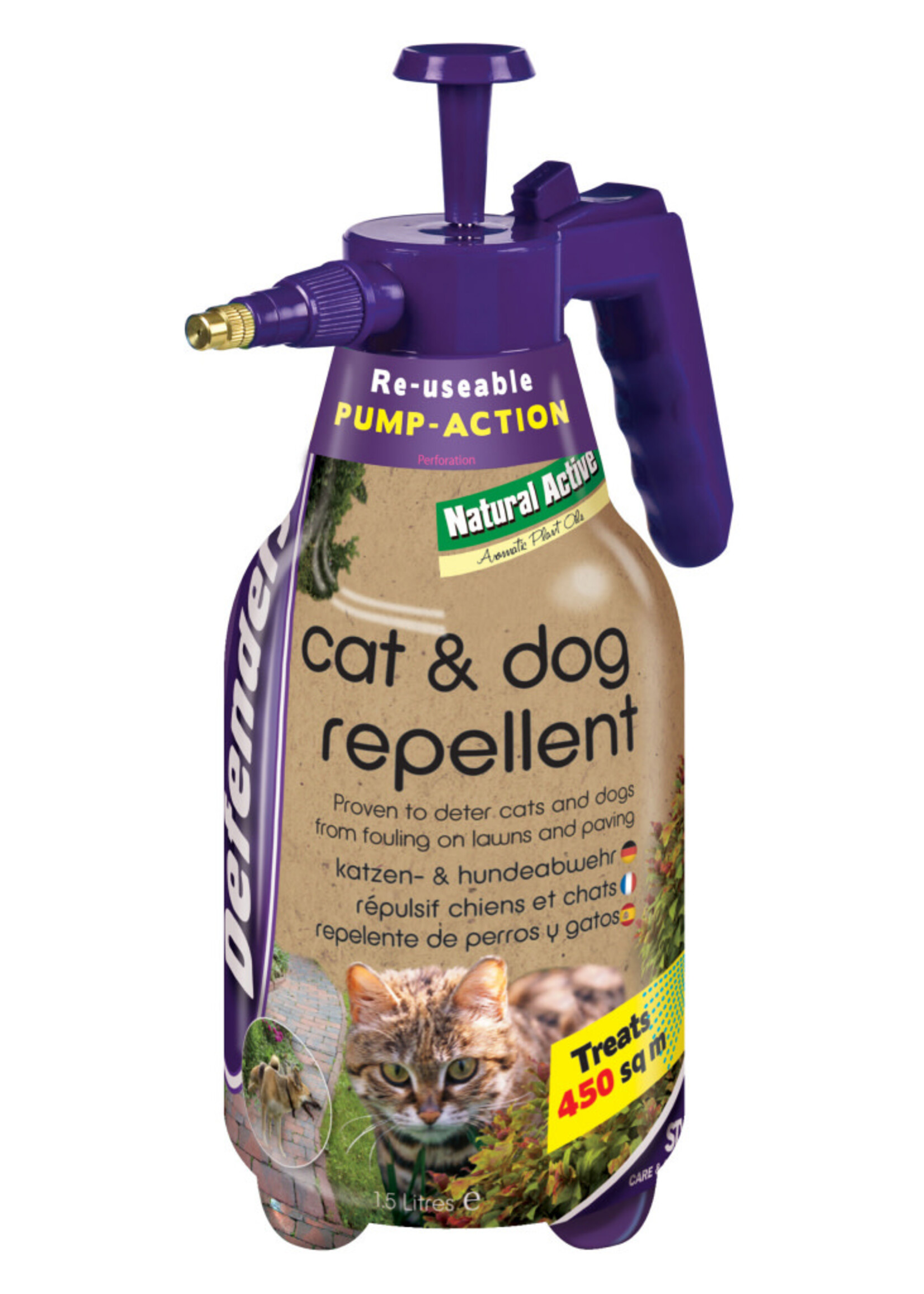 Defenders (STV) Cat and dog repellant 1.5L pump sprayer