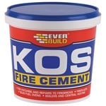 Everbuild Products KOS Fire Cement 1KG Black