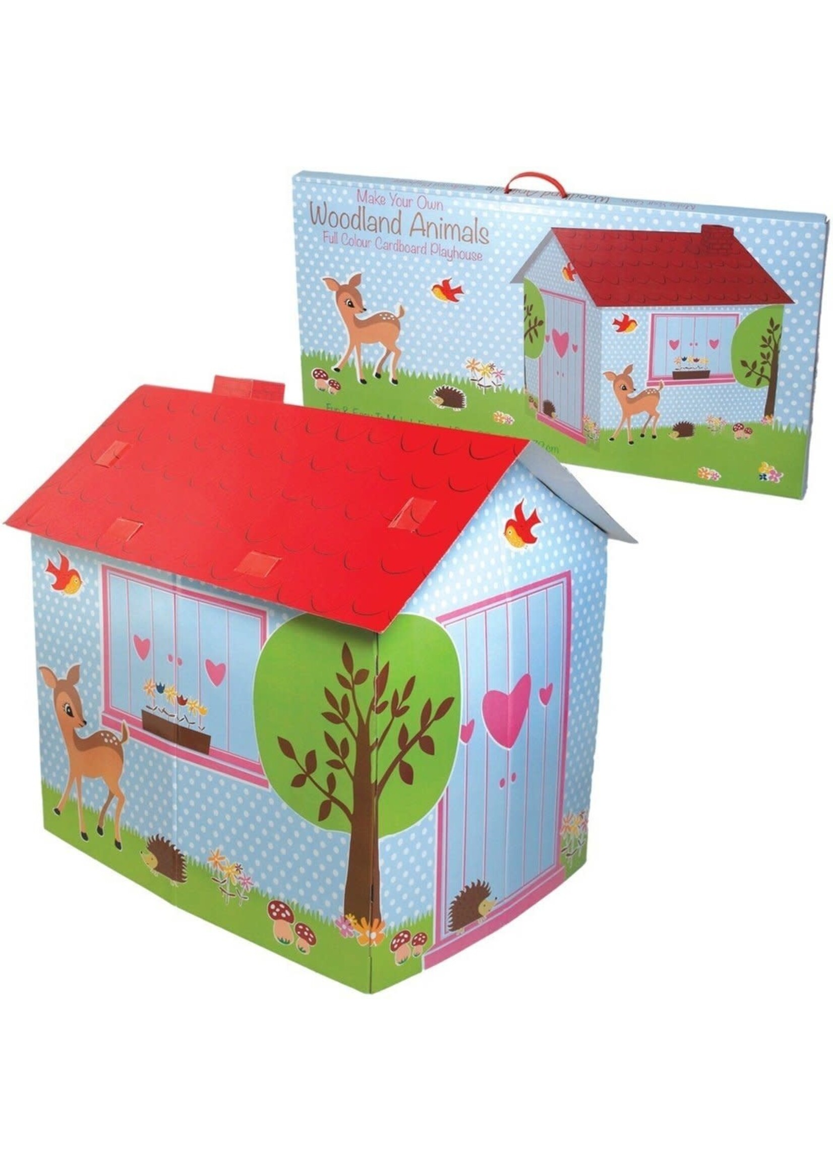 Rex Woodland Animals Playhouse Cardboard