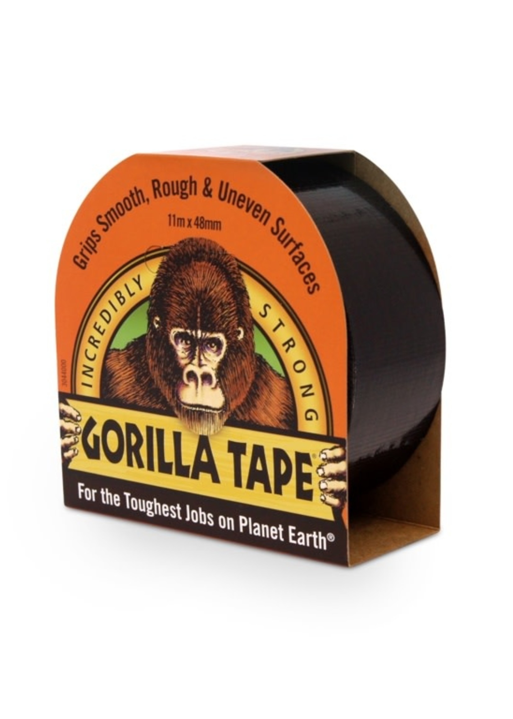 Gorilla Gorilla Tape Black 11m
