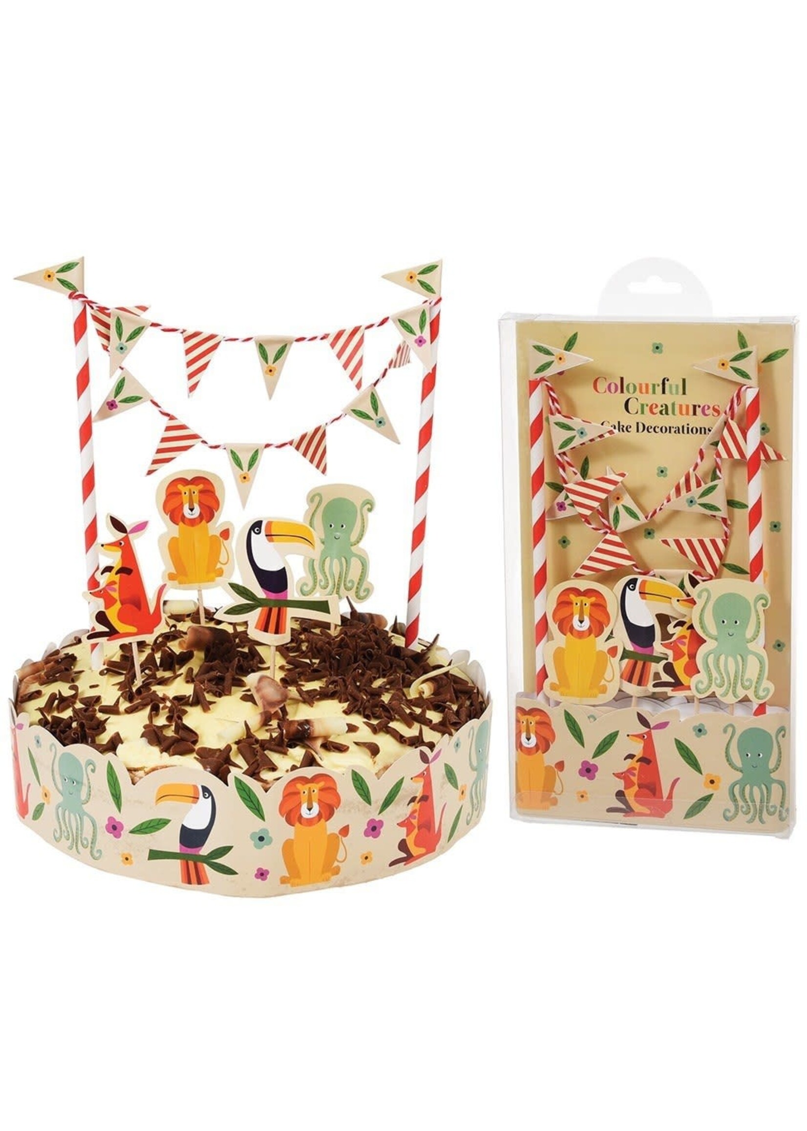 Rex Cake BuntingColourful Creatures