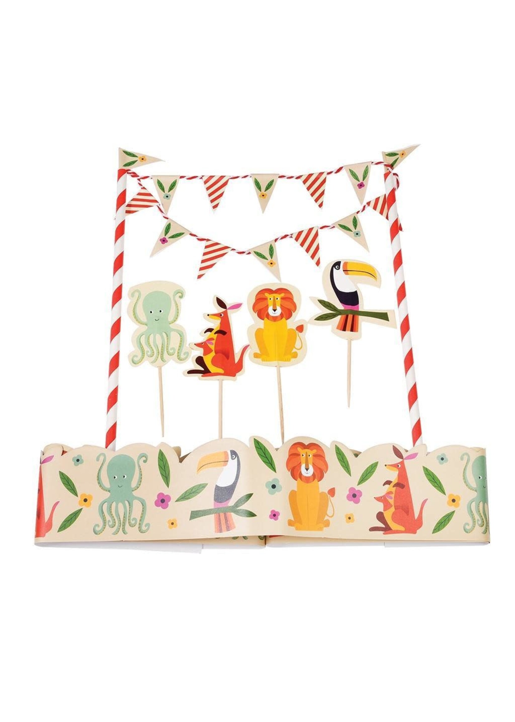 Rex Cake BuntingColourful Creatures