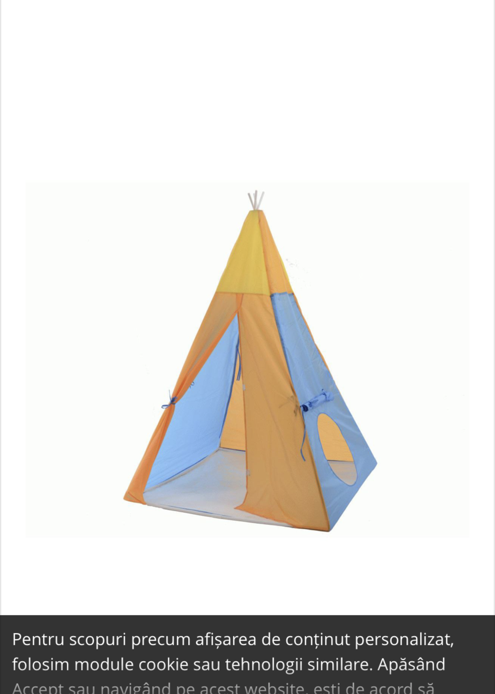 Teepee, play tent/shelter
