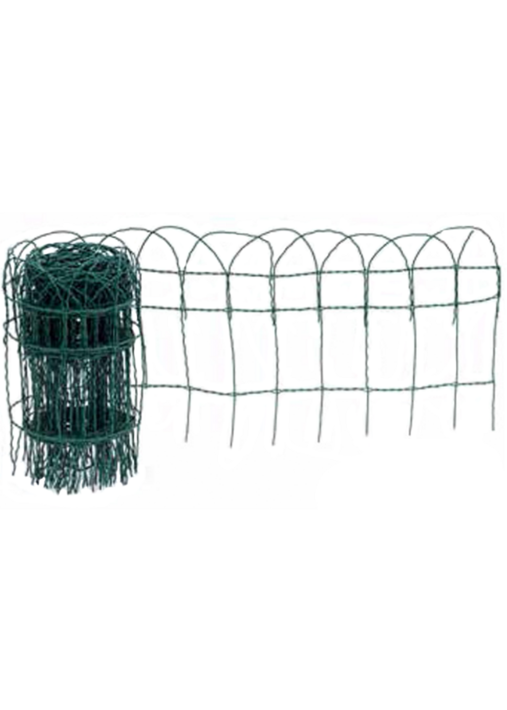 Apollo gardens Ltd Border Fence green plastic covered wire 250mmx10m