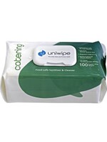 Uniwipe - Wipes 100 Catering Food Safe Saniters & Cleaning