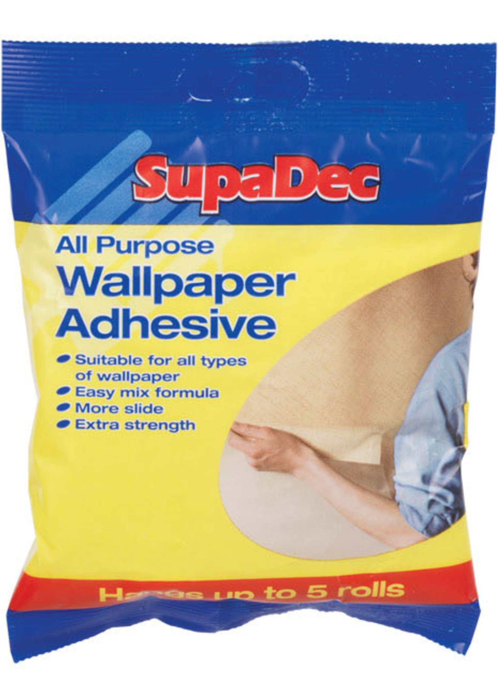 SupaDec SupaDec All Purpose Wallpaper Adhesive up to 5 Rolls