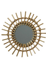 Bamboo Sun Mirror Natural