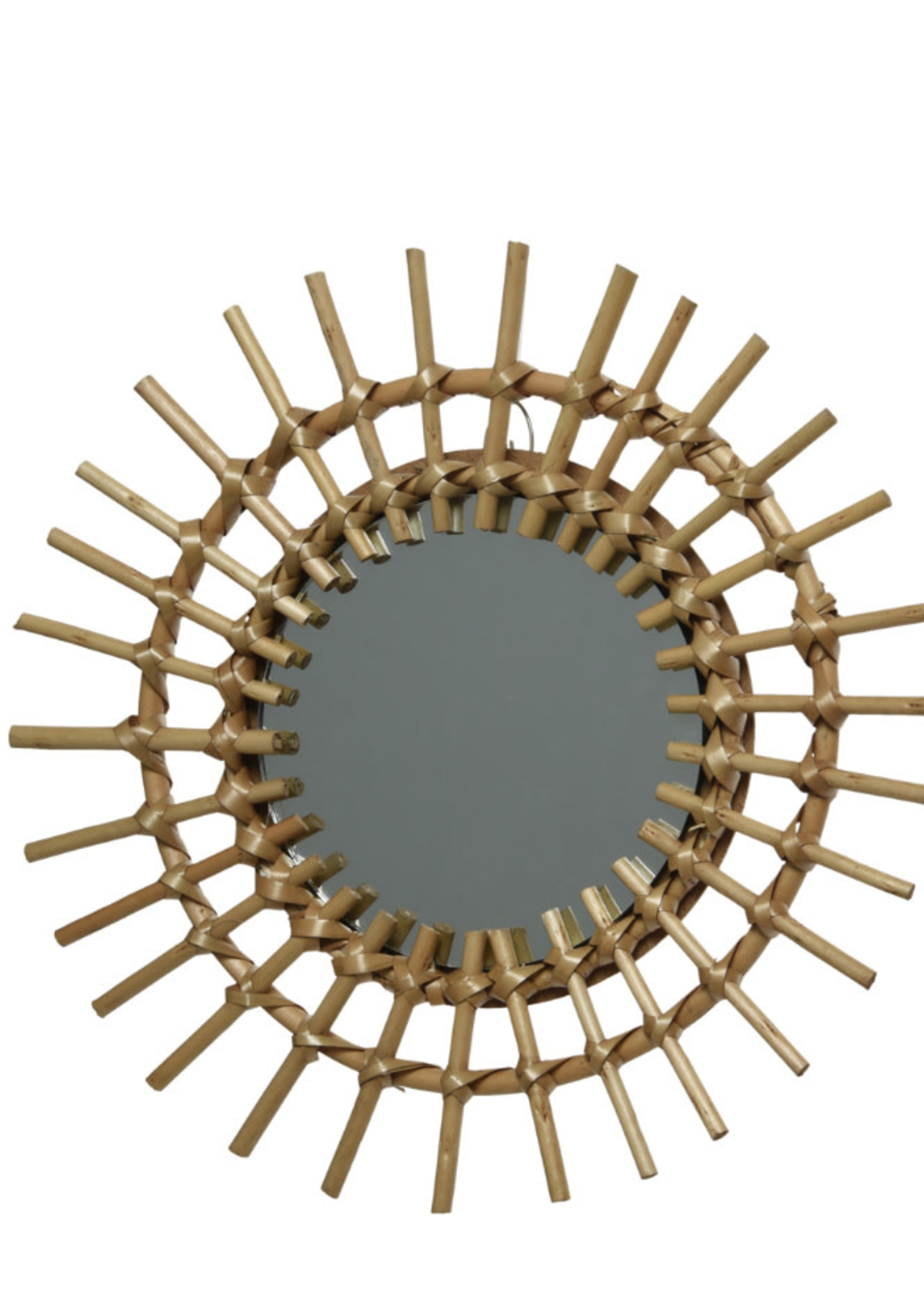 Bamboo Sun Mirror Natural