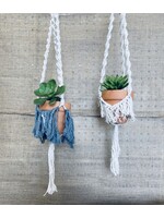 Macrame With Terracotta Pot