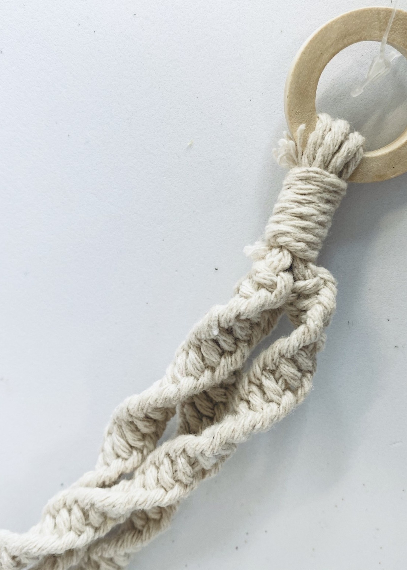 Macrame With Terracotta Pot