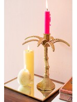 Ian Snow Gold Palm Tree Candle Holder