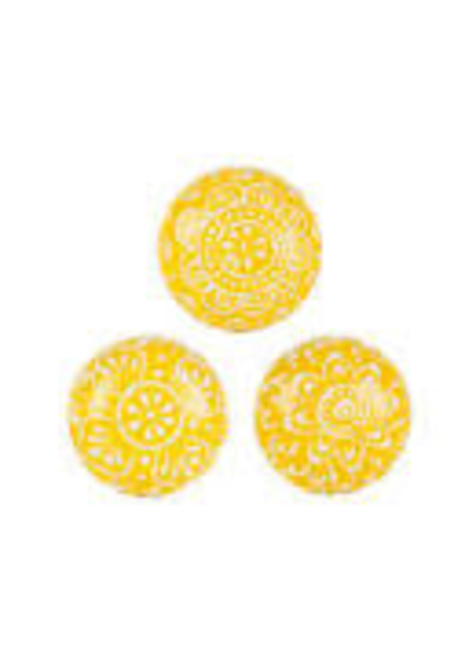 Sass & Belle Fusion Knob - Yellow