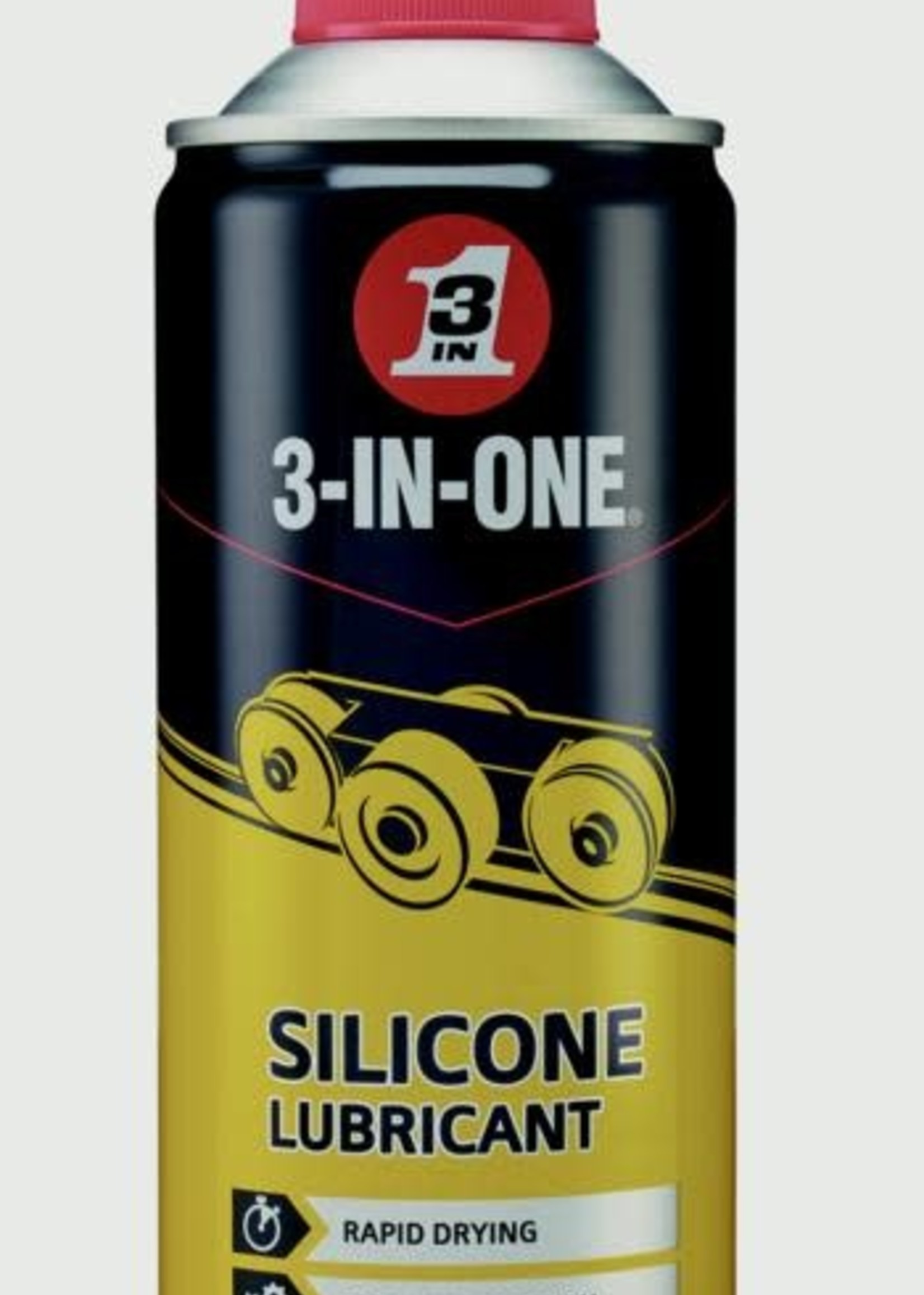 3-IN-ONE Silicone Spray Lubricant 400ml