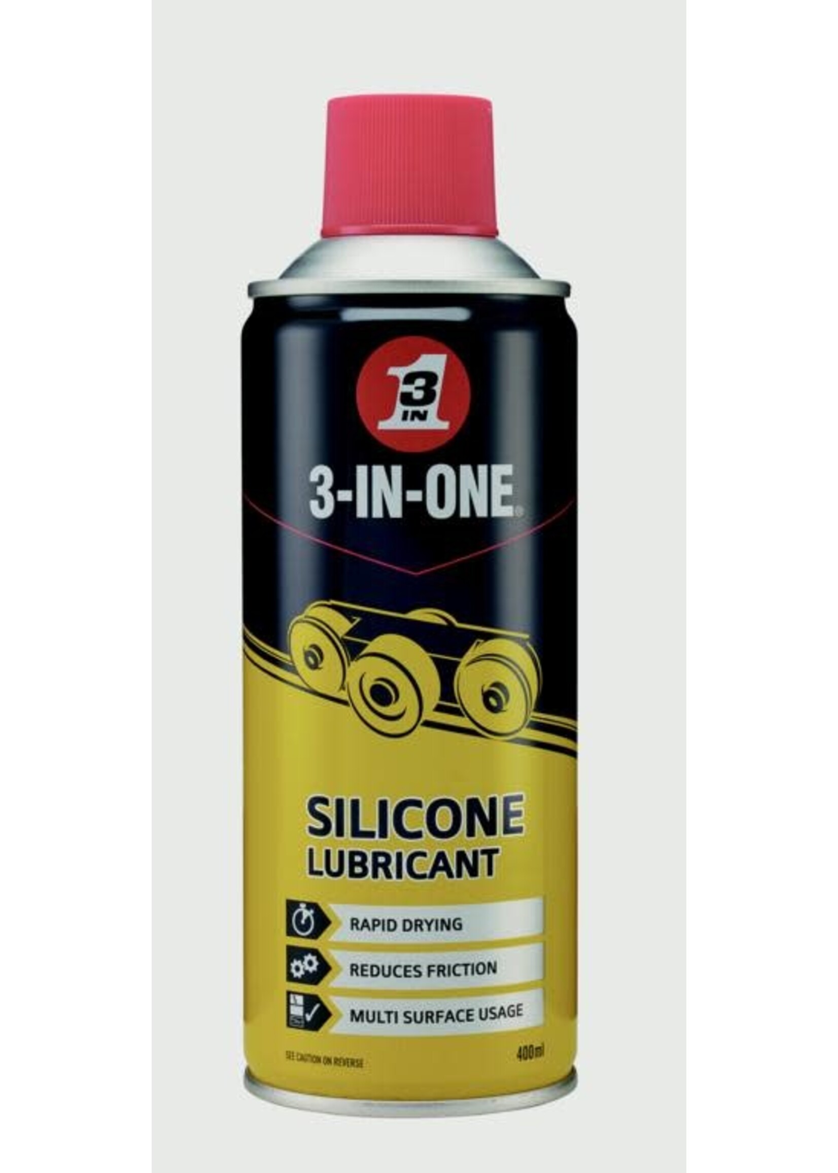 3-IN-ONE Silicone Spray Lubricant 400ml