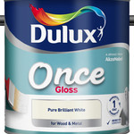 Dulux (Akzo Nobel) Dulux Once Gloss 2.5L Pure Brilliant White