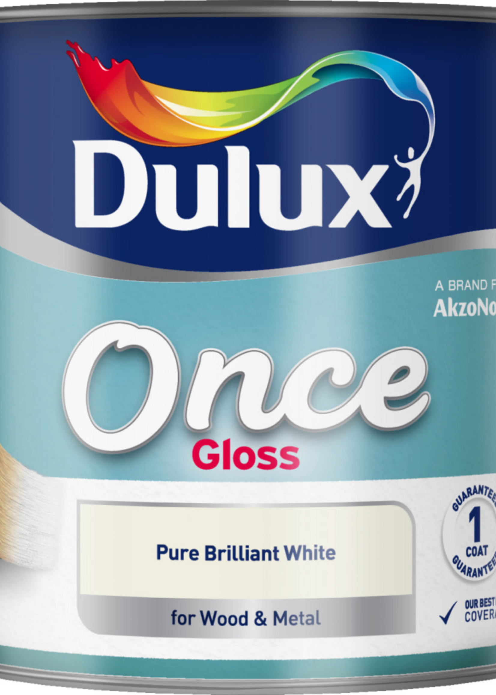 Dulux (Akzo Nobel) Dulux Once Gloss 2.5L Pure Brilliant White